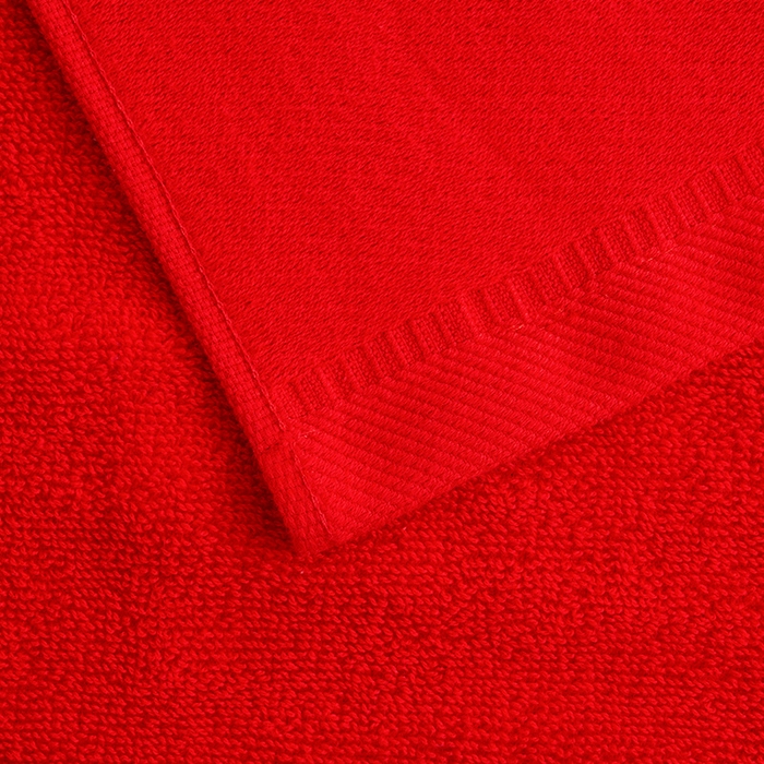 91家纺网 家纺一手货源 找家纺 朴尔家纺-毛巾被 2026新款全棉纯棉红色系喜庆婚庆伴手礼新婚回礼绣花毛巾-场景二 喜上心头 35x75cm毛巾