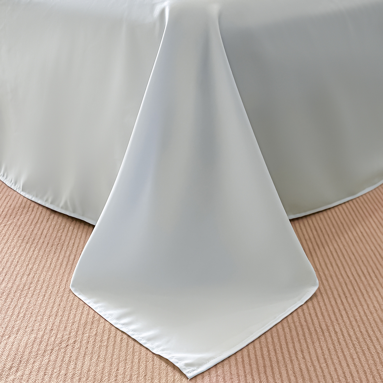 91家纺网 家纺一手货源 找家纺 金阳光家纺 2026春夏新款A类水洗真丝天丝高奢提花豹纹四件套 豹纹-梦幻绿