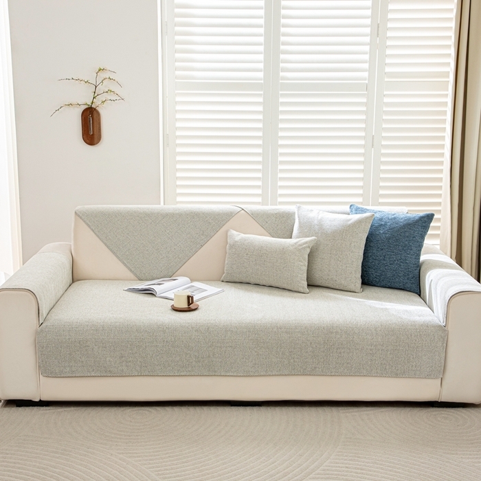 91家纺网 家纺一手货源 找家纺 （总）沐沐家纺2026新款人字纹沙发垫