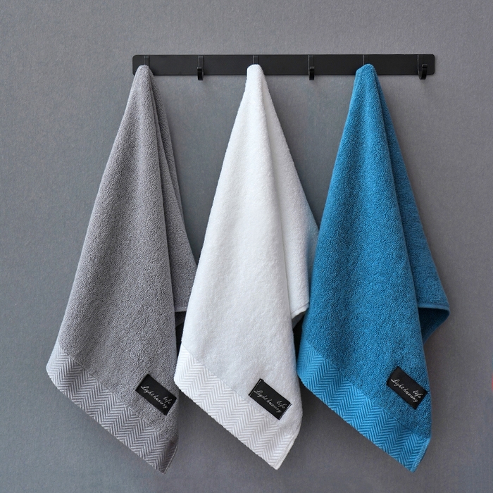 91家纺网 家纺一手货源 找家纺 （总）朴尔家纺-毛巾被 2026新款全棉纯棉32股酒店风黑标加厚毛巾浴巾组合