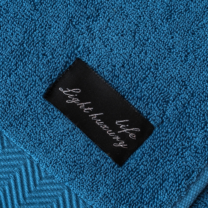 91家纺网 家纺一手货源 找家纺 朴尔家纺-毛巾被 2026新款全棉纯棉32股酒店风黑标加厚毛巾浴巾组合 毛巾-黑标-深蓝 毛巾35x75cm/条