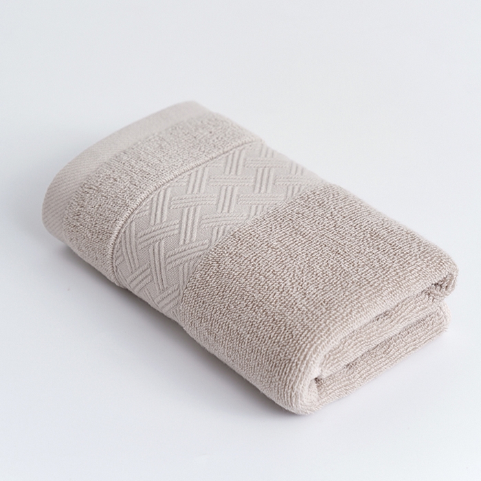 朴尔家纺-毛巾被 2026新款全棉纯棉32股酒店风麦穗纹加厚毛巾浴巾组合 毛巾-麦穗纹-卡其 毛巾35x75cm/条