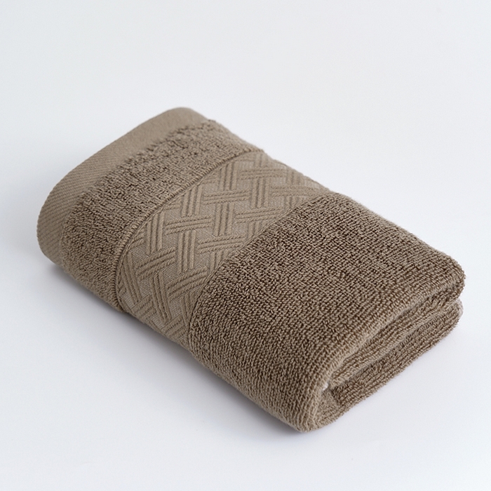 朴尔家纺-毛巾被 2026新款全棉纯棉32股酒店风麦穗纹加厚毛巾浴巾组合 毛巾-麦穗纹-咖啡 毛巾35x75cm/条