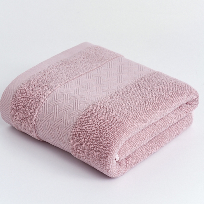 朴尔家纺-毛巾被 2026新款全棉纯棉32股酒店风麦穗纹加厚毛巾浴巾组合 浴巾-麦穗纹-水红 毛巾35x75cm/条