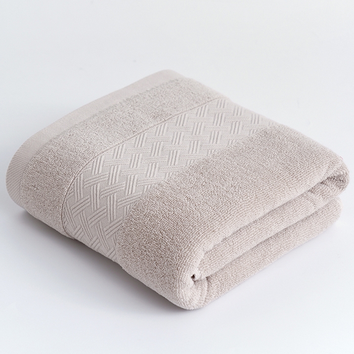 朴尔家纺-毛巾被 2026新款全棉纯棉32股酒店风麦穗纹加厚毛巾浴巾组合 浴巾-麦穗纹-卡其 毛巾35x75cm/条