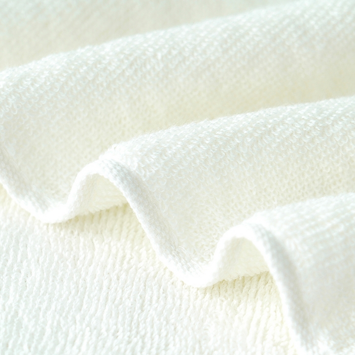 91家纺网 家纺一手货源 找家纺 朴尔家纺-毛巾被 2026新款全棉纯棉32股酒店风麦穗纹加厚毛巾浴巾组合 浴巾-麦穗纹-奶白 毛巾35x75cm/条