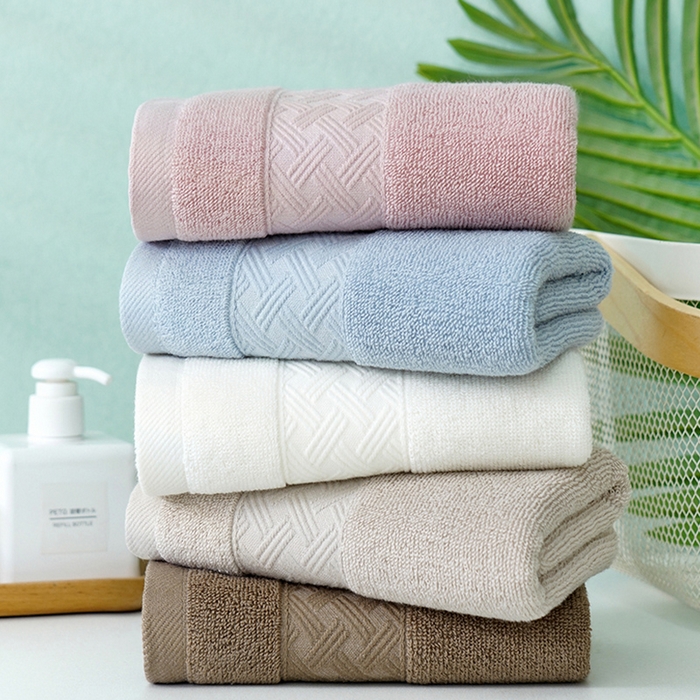 91家纺网 家纺一手货源 找家纺 朴尔家纺-毛巾被 2026新款全棉纯棉32股酒店风麦穗纹加厚毛巾浴巾组合 组合图仅供展示 浴巾70x140cm/条