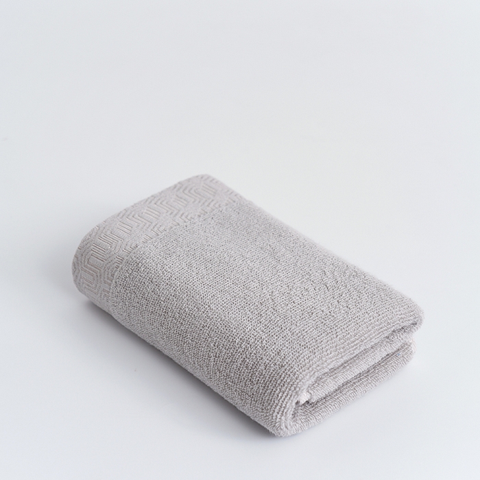 朴尔家纺-毛巾被 2026新款全棉纯棉32股酒店风迷宫格加厚毛巾浴巾组合 毛巾-迷宫格-烟青灰 浴巾70x140cm/条