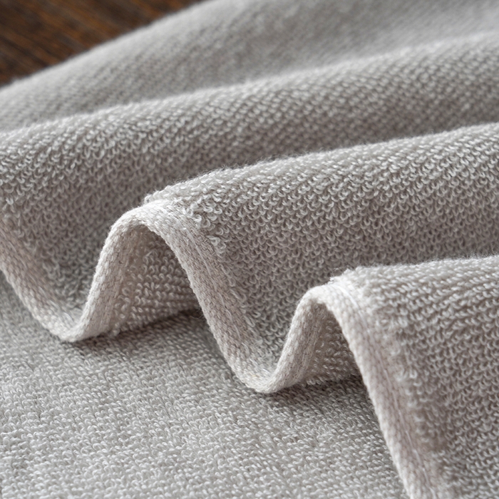 91家纺网 家纺一手货源 找家纺 朴尔家纺-毛巾被 2026新款全棉纯棉32股酒店风迷宫格加厚毛巾浴巾组合 毛巾-迷宫格-烟青灰 浴巾70x140cm/条