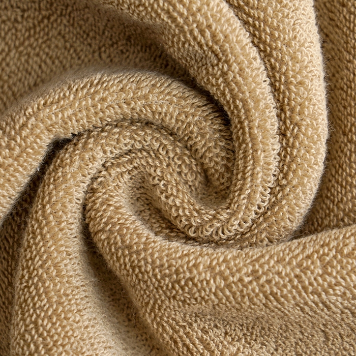 91家纺网 家纺一手货源 找家纺 朴尔家纺-毛巾被 2026新款全棉纯棉32股民族风长城格加厚毛巾浴巾方巾三件套组合 方巾-长城格-棕色 浴巾70x140cm/条