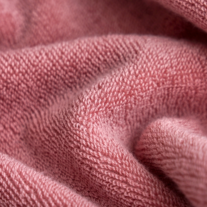 91家纺网 家纺一手货源 找家纺 朴尔家纺-毛巾被 2026新款全棉纯棉32股弱捻浮雕织花加厚毛巾浴巾组合 毛巾-浮雕织花-暖粉 浴巾70x140cm/条