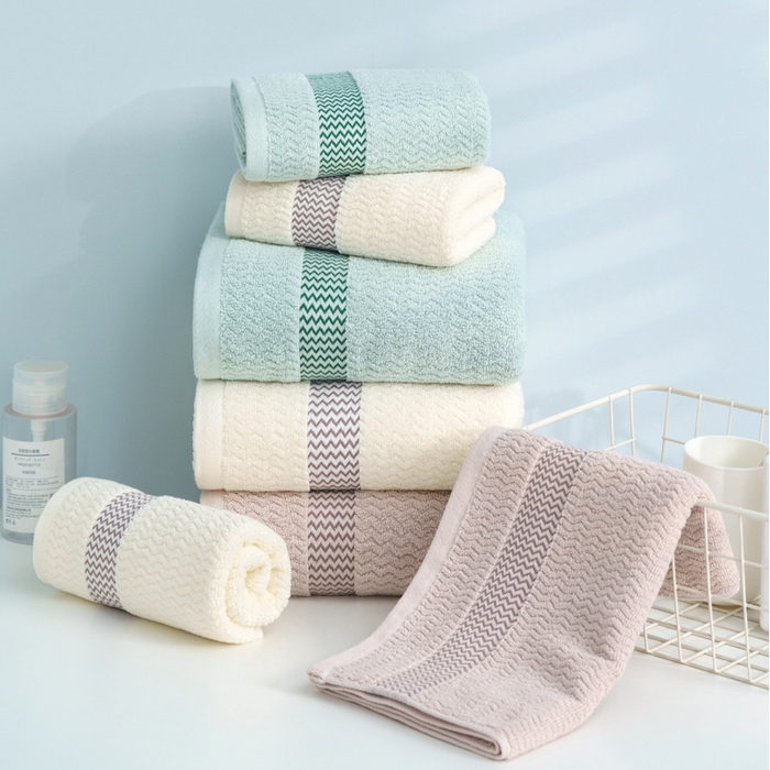 91家纺网 家纺一手货源 找家纺 （总）朴尔家纺-毛巾被 2026新款全棉纯棉32股波浪纹系列毛巾浴巾