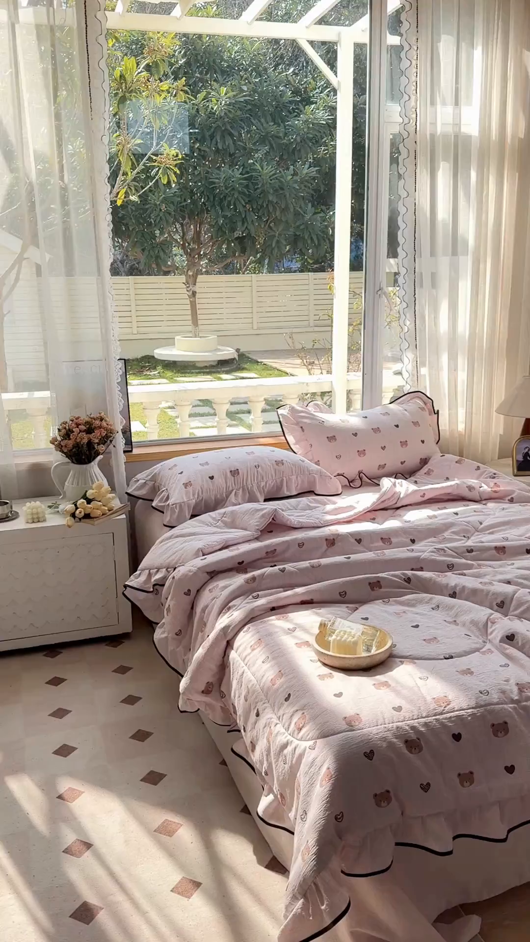 91家纺网 家纺一手货源 找家纺 宝士康家纺 2026新款10A抗菌提花色织花边单夏被/夏被四件套/空调被 雄心未了