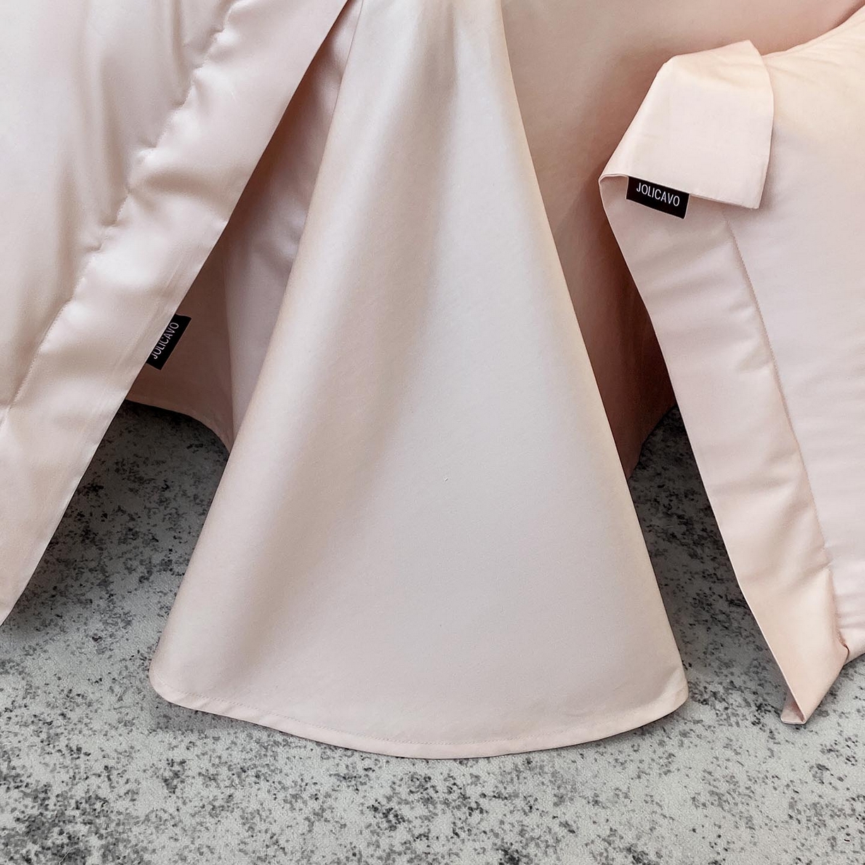 91家纺网 家纺一手货源 找家纺 春夏新品A类长绒棉纯棉四件套100全棉重工刺绣被套床单床笠纯色高端轻奢床上用品 城堡小马-颜粉