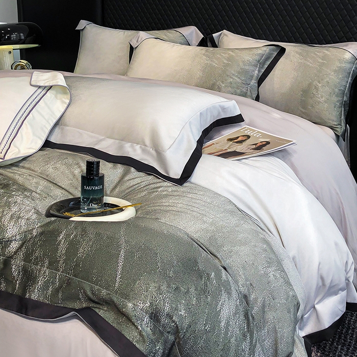 91家纺网 家纺一手货源 找家纺 （总）若未家居 2025新款超细旦天丝棉数码印花四件套-马尔代夫