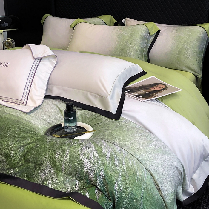 91家纺网 家纺一手货源 找家纺 （总）若未家居 2025新款超细旦天丝棉数码印花四件套-马尔代夫