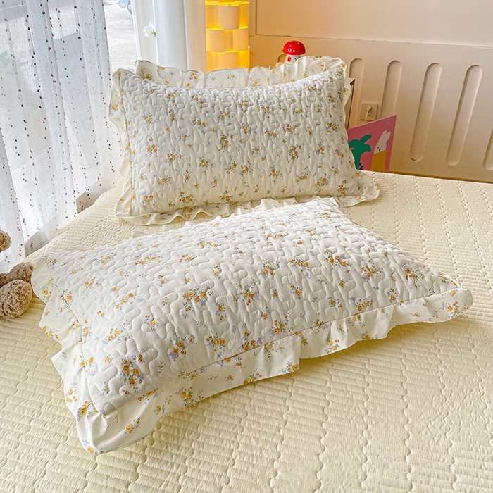 91家纺网 家纺一手货源 找家纺 （总）艺慕家纺 2026新款AB版水洗棉印花夏被床盖四件套