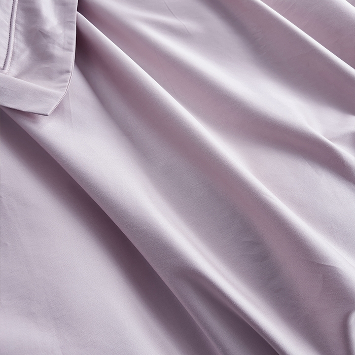 91家纺网 家纺一手货源 找家纺 栩裕纺织 2026新款双股长绒棉纯色单品被套系列-邂逅 优雅紫