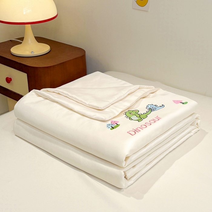 91家纺网 家纺一手货源 找家纺 （总）暖意家纺 2026春夏新款水洗真丝夏被夏凉被空调被单人双人四件套