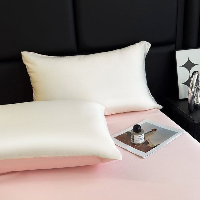 91家纺网 家纺一手货源 找家纺 暖意家纺 2026春夏新款水洗真丝夏被夏凉被空调被四件套 玫瑰花香-米粉