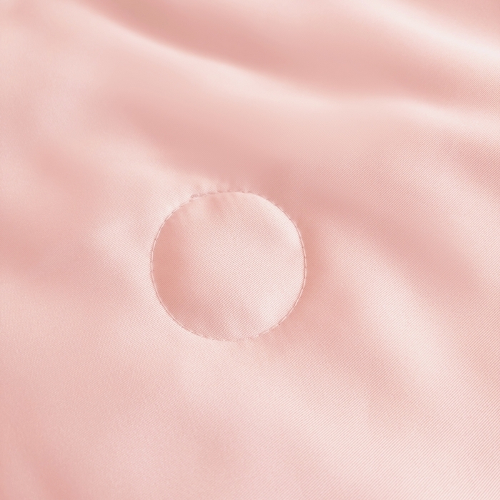 91家纺网 家纺一手货源 找家纺 暖意家纺 2026春夏新款水洗真丝夏被夏凉被空调被四件套 三只熊猫-粉