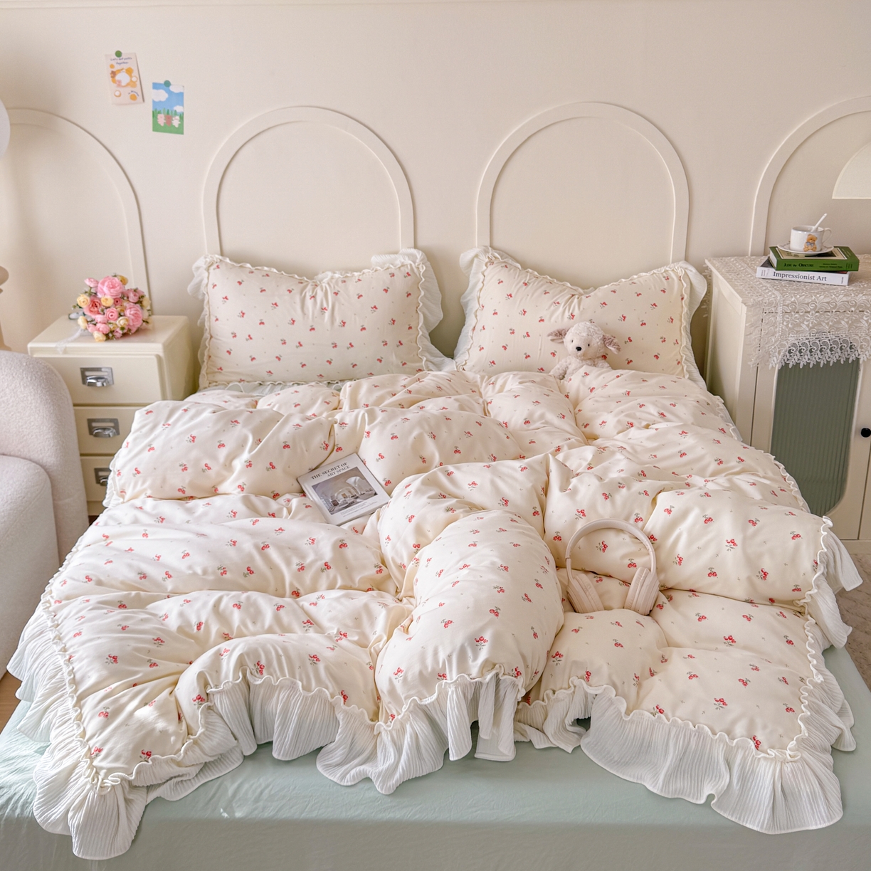 91家纺网 家纺一手货源 找家纺 （总）橘子家 2026新款柔肤棉床单四件套