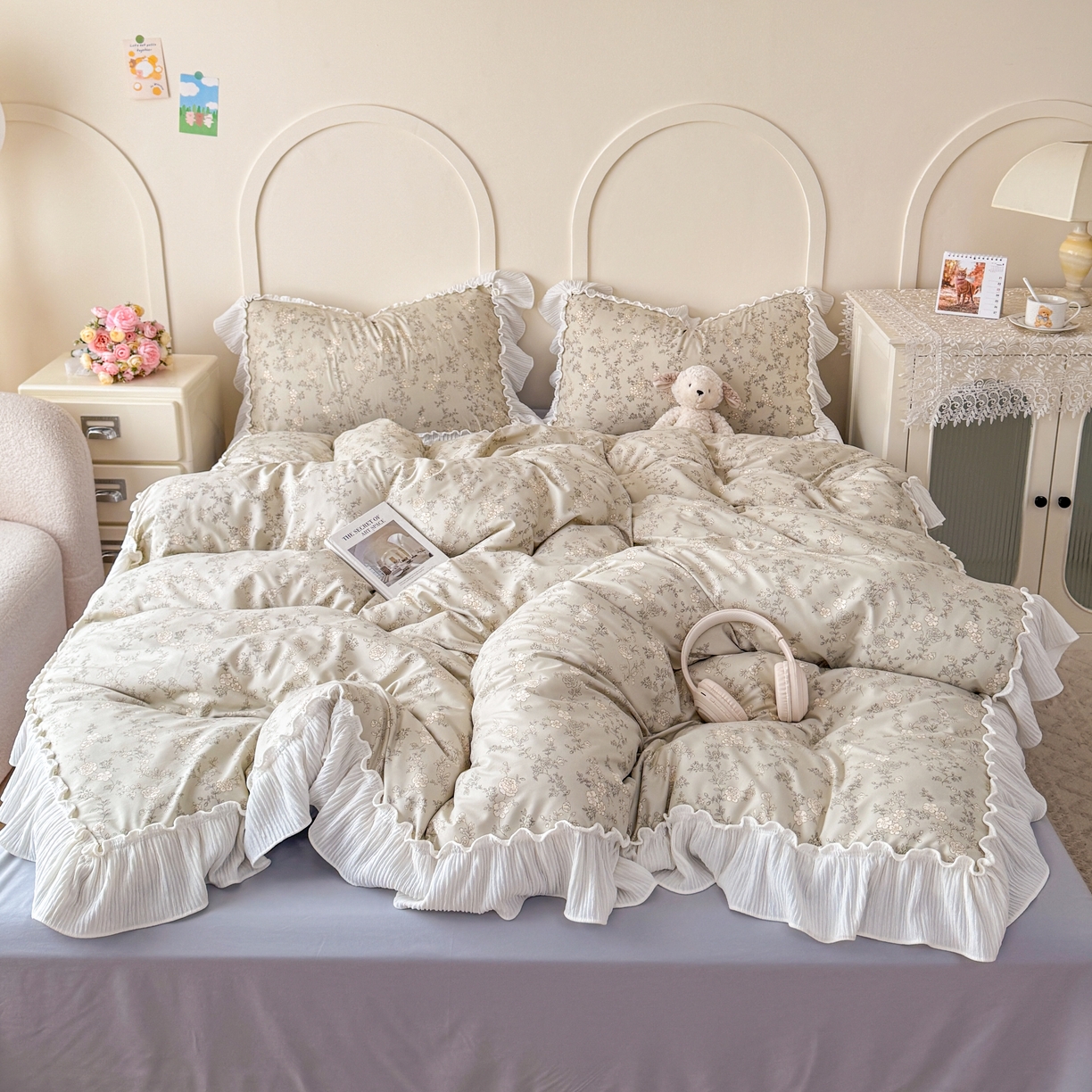 91家纺网 家纺一手货源 找家纺 （总）橘子家 2026新款柔肤棉床单四件套