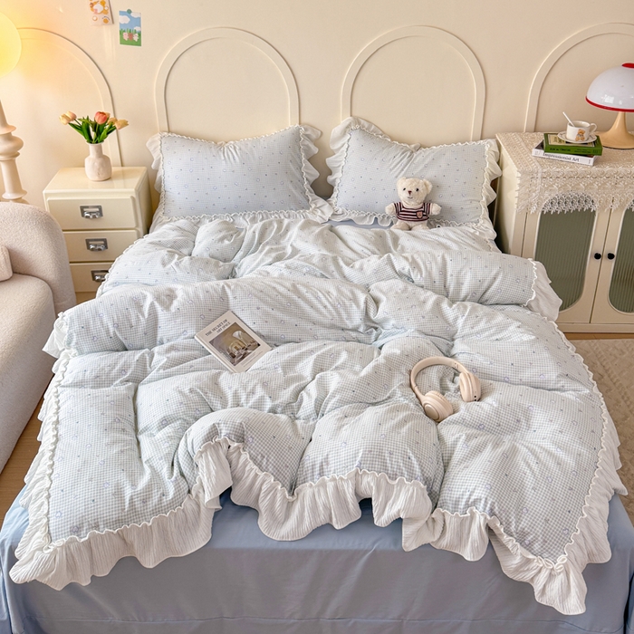 91家纺网 家纺一手货源 找家纺 （总）橘子家 2026新款柔肤棉床单四件套