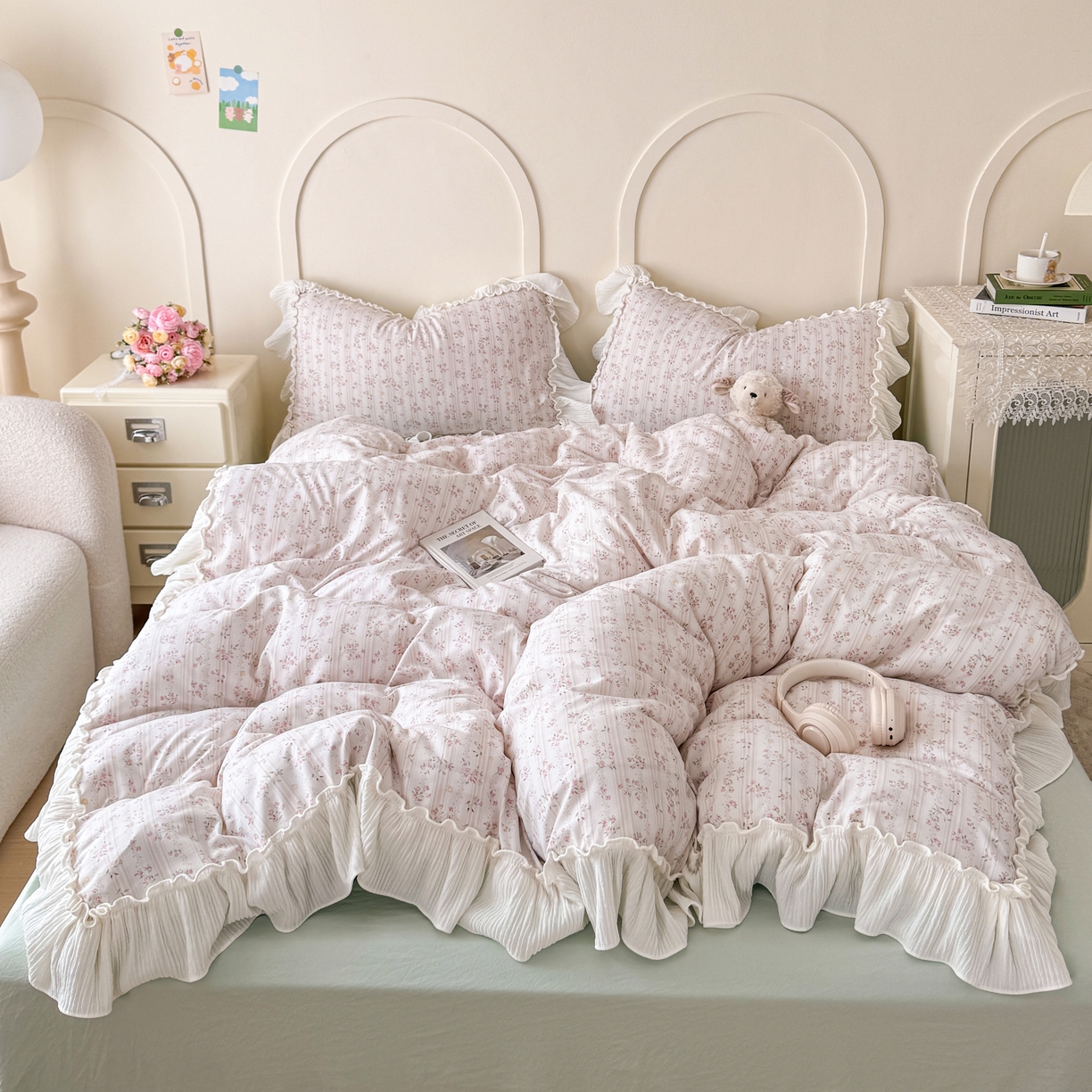 91家纺网 家纺一手货源 找家纺 （总）橘子家 2026新款柔肤棉床单四件套