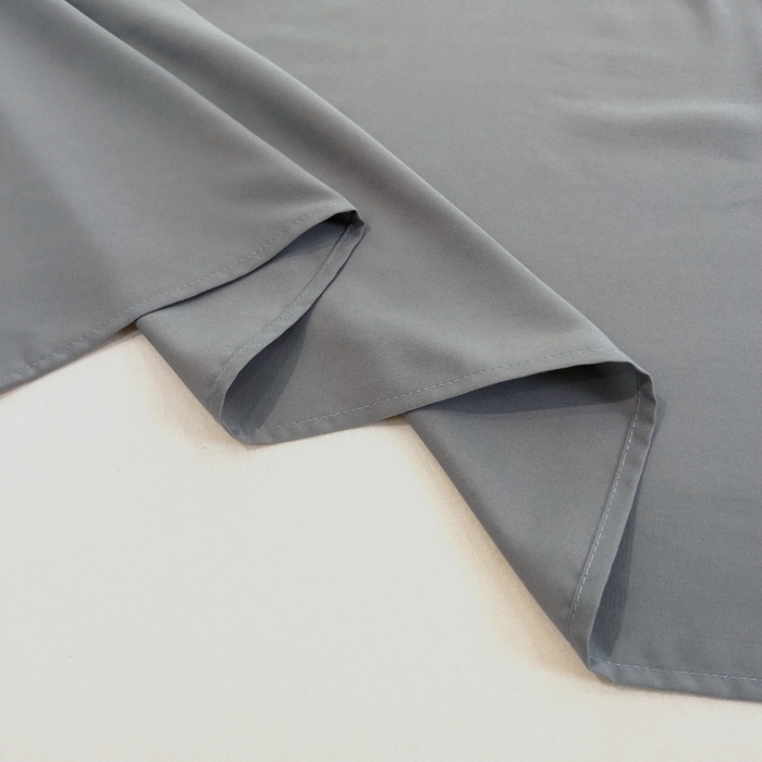 91家纺网 家纺一手货源 找家纺 宇淳国际 2026新款纯色舒适亲肤芦荟棉水洗棉单床单 浅灰