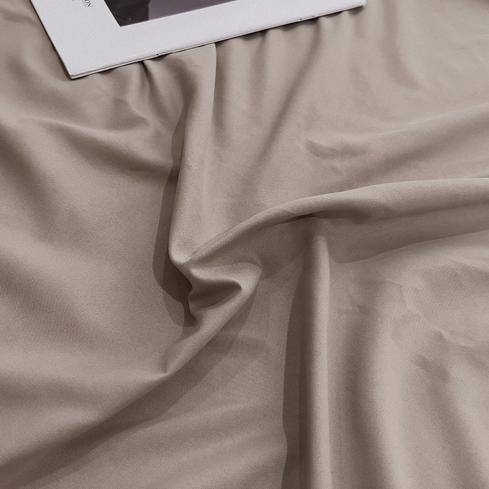 91家纺网 家纺一手货源 找家纺 宇淳国际 2026新款纯色舒适亲肤芦荟棉水洗棉单床单 卡其