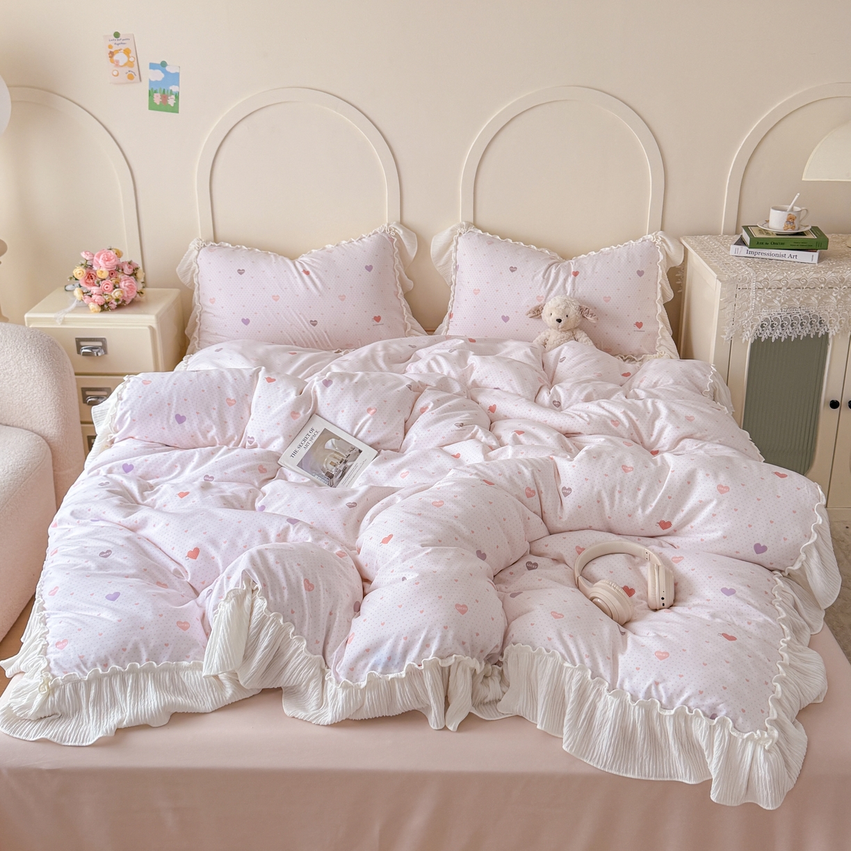 91家纺网 家纺一手货源 找家纺 （总）橘子家 2026新款柔肤棉床单四件套