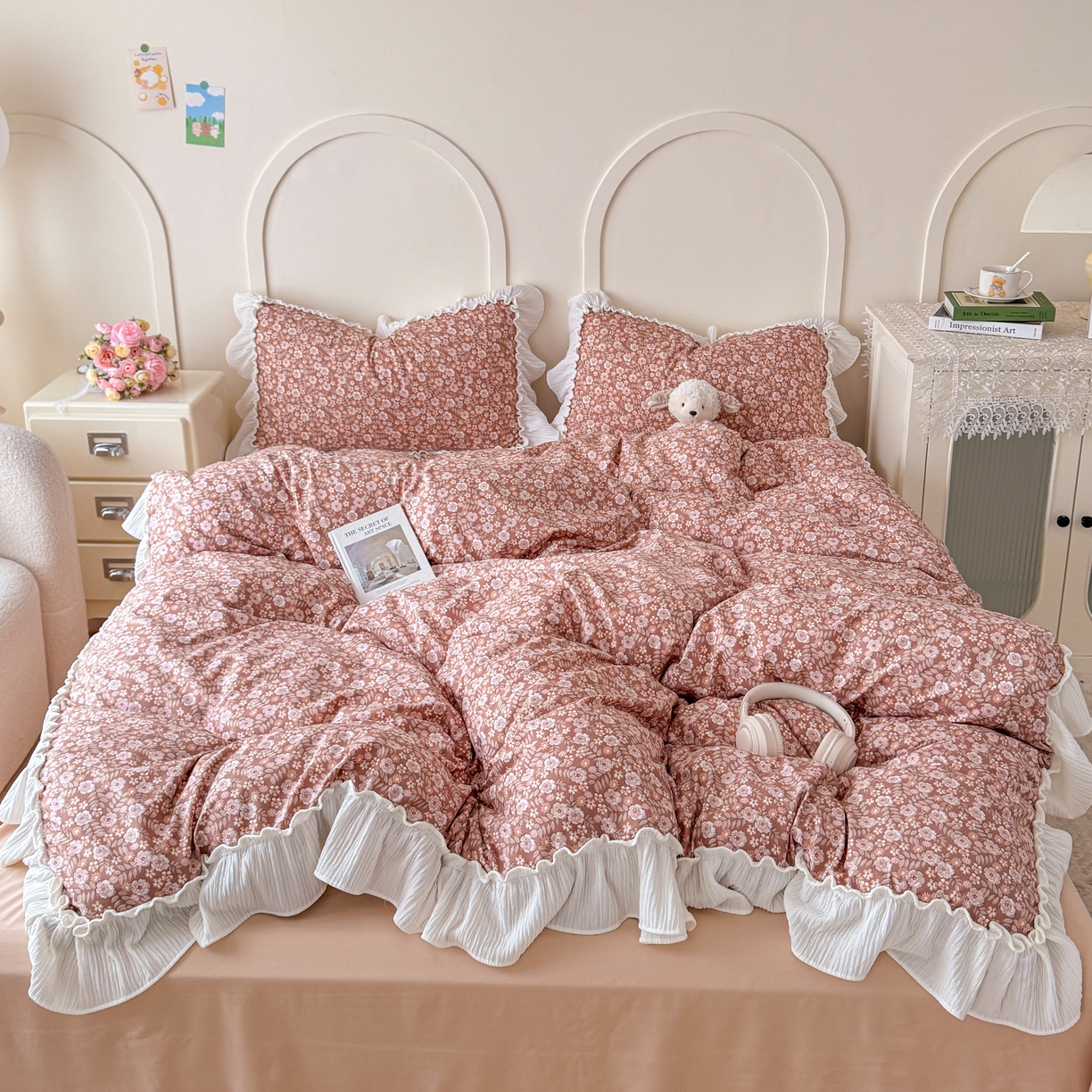 91家纺网 家纺一手货源 找家纺 （总）橘子家 2026新款柔肤棉床单四件套