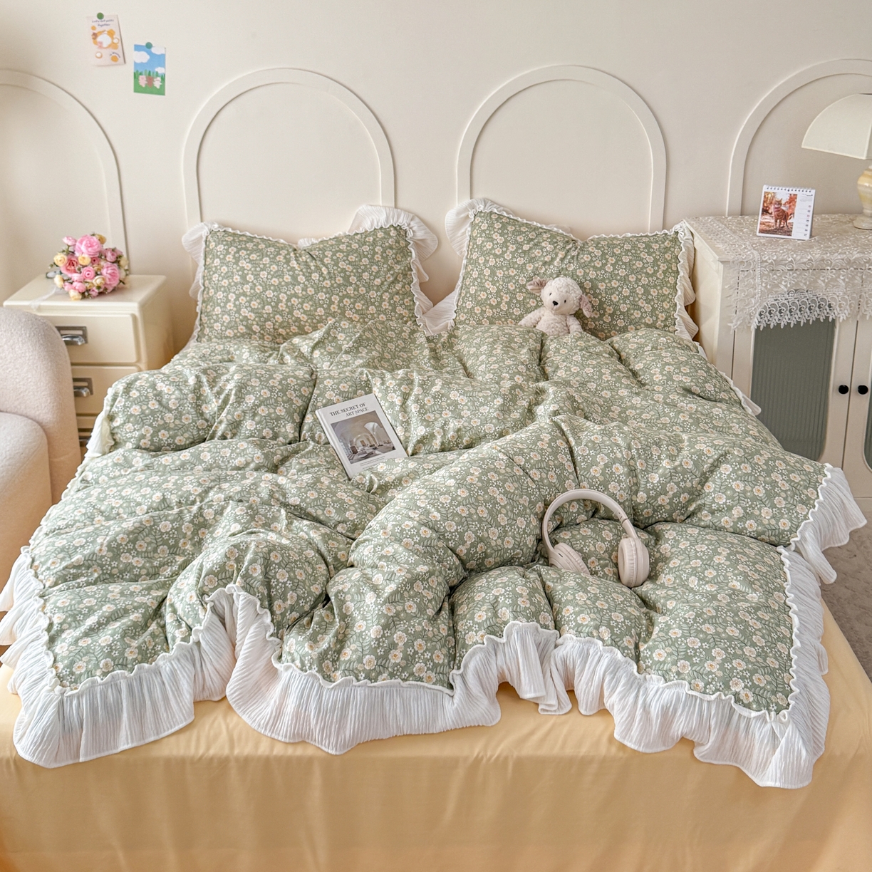 91家纺网 家纺一手货源 找家纺 （总）橘子家 2026新款柔肤棉床单四件套