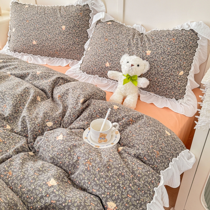 91家纺网 家纺一手货源 找家纺 （总）橘子家 2026新款柔肤棉床单四件套