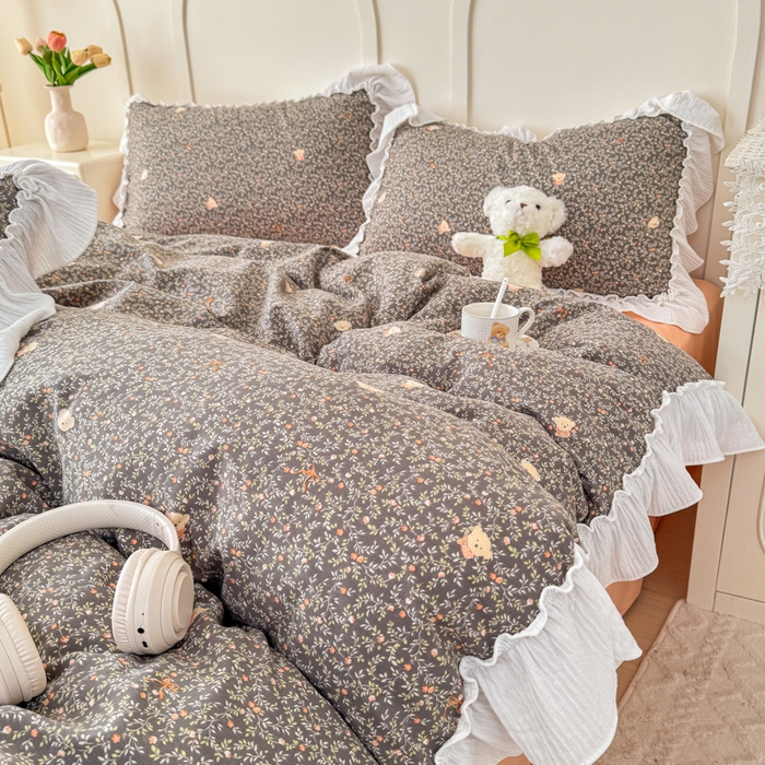 91家纺网 家纺一手货源 找家纺 （总）橘子家 2026新款柔肤棉床单四件套