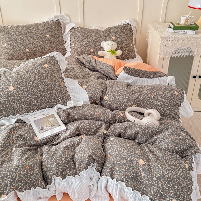 91家纺网 家纺一手货源 找家纺 （总）橘子家 2026新款柔肤棉床单四件套