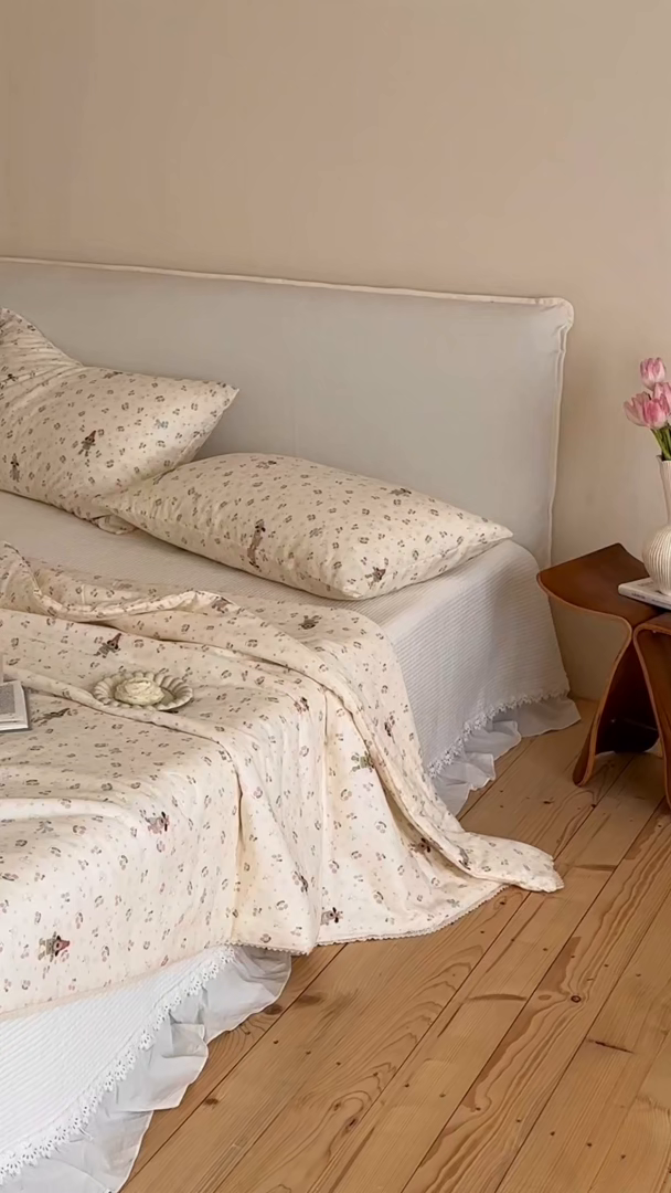 91家纺网 家纺一手货源 找家纺 一加一 2026新款全棉双层纱印花凉感夏被-云纱织梦 无敌掌门狗