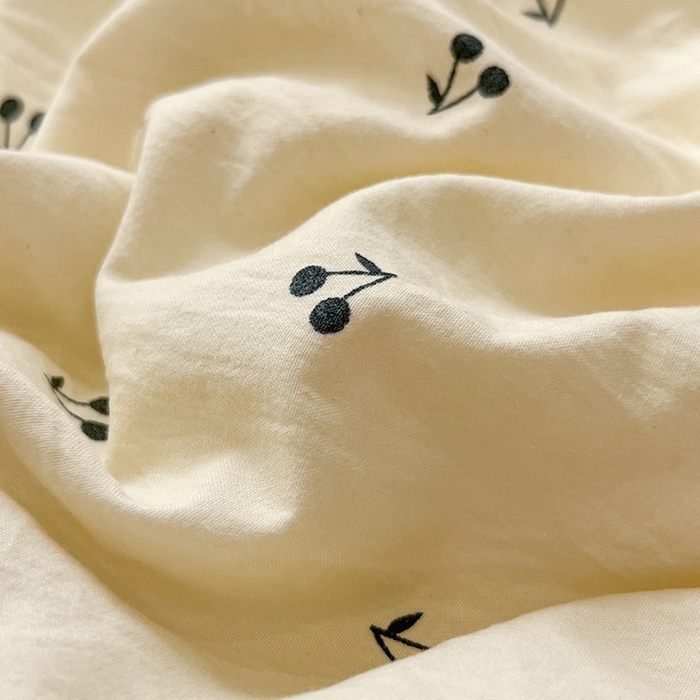 91家纺网 家纺一手货源 找家纺 一加一 2026新款全棉小花边碎花大豆夏被-棉云花畔 椿樱