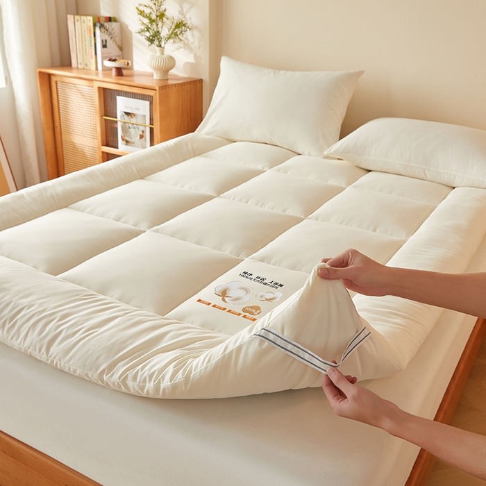 91家纺网 家纺一手货源 找家纺 （总）蓝冰家纺 2026春夏新款新疆棉花床褥床垫