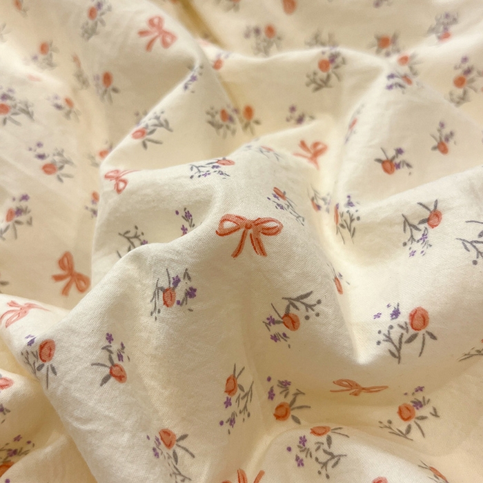 91家纺网 家纺一手货源 找家纺 一加一 2026新款全棉小花边碎花大豆夏被-棉云花畔 丝语