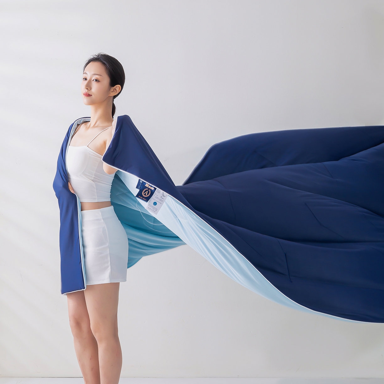 91家纺网 家纺一手货源 找家纺 （总）眠势力 2026春夏新款锦氨凉感夏被深度睡眠夏凉被被子被芯冰淇淋空调被