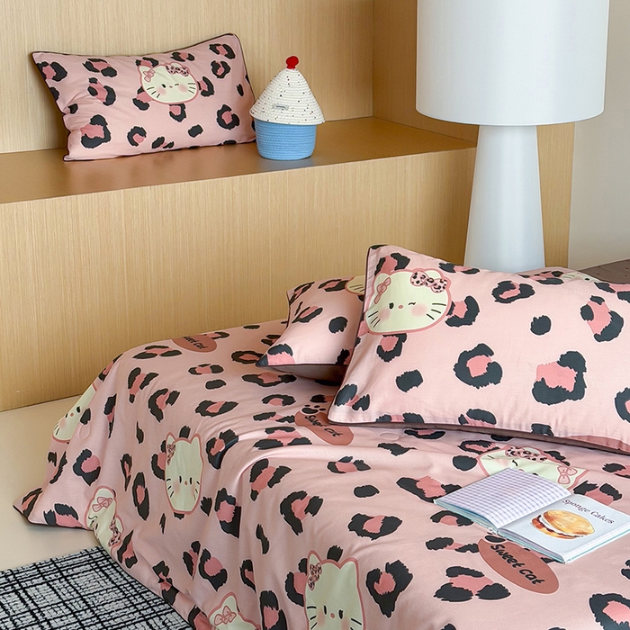 91家纺网 家纺一手货源 找家纺 （总）一加一 2026新款全棉印花KT大豆夏被-云朵抱抱KT