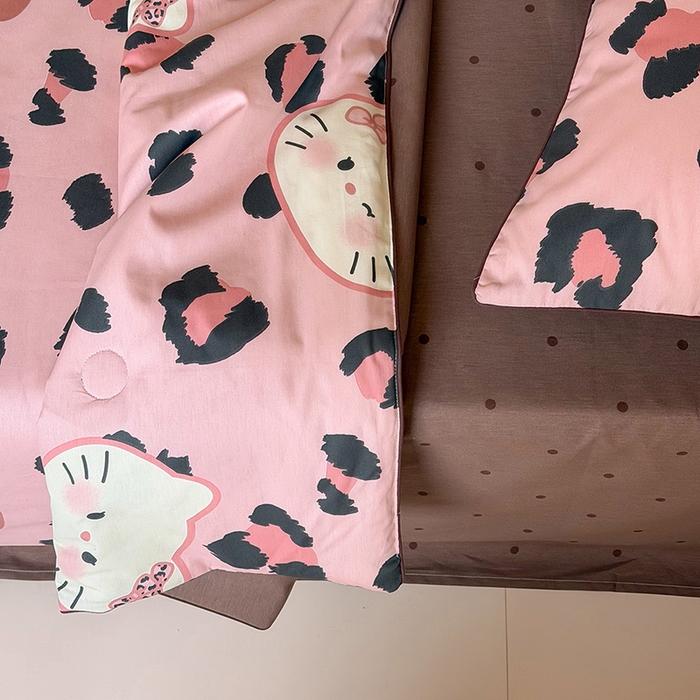 91家纺网 家纺一手货源 找家纺 （总）一加一 2026新款全棉印花KT大豆夏被-云朵抱抱KT