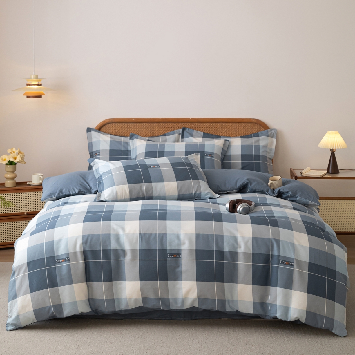 91家纺网 家纺一手货源 找家纺 （总）梦纤绒 2026新款全棉纯棉印花四件套