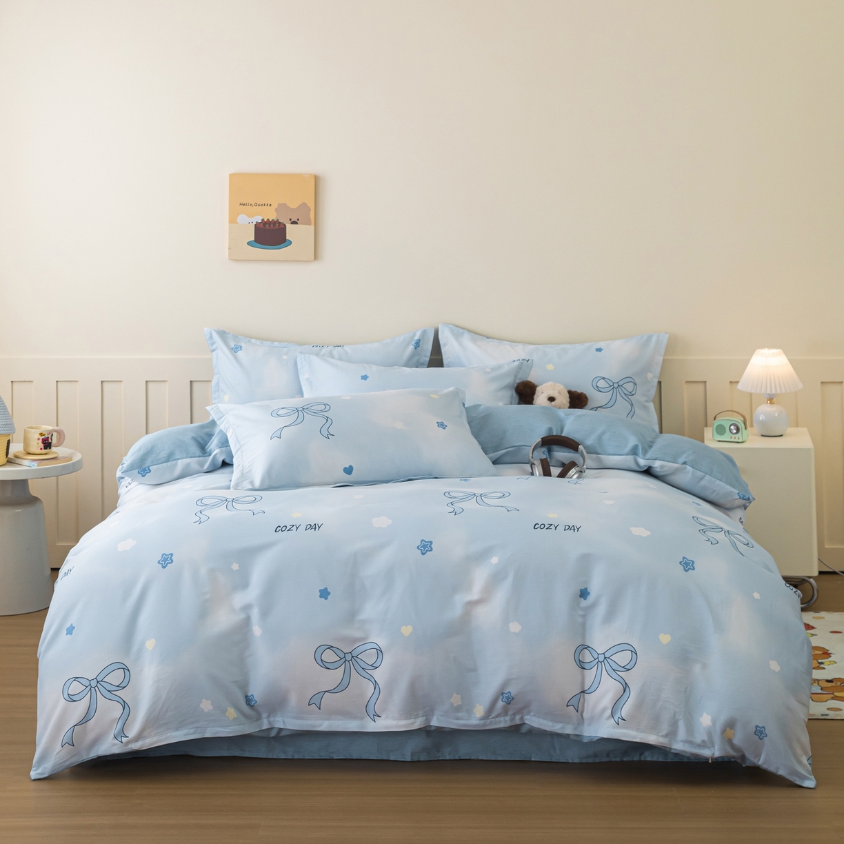 91家纺网 家纺一手货源 找家纺 （总）梦纤绒 2026新款全棉纯棉印花四件套