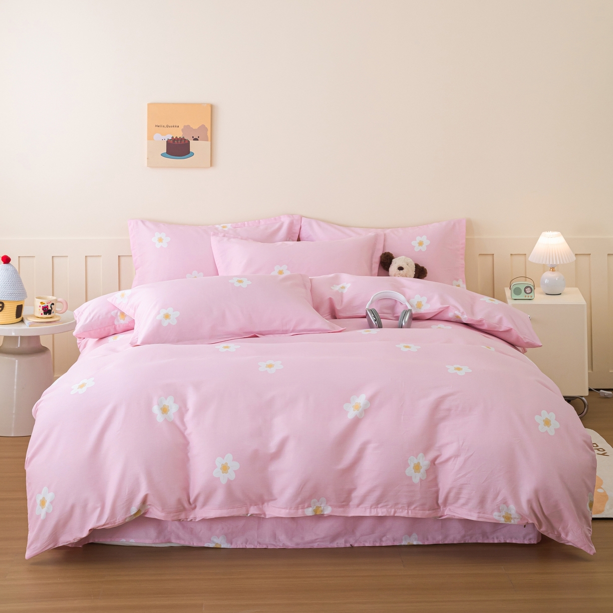 91家纺网 家纺一手货源 找家纺 （总）梦纤绒 2026新款全棉纯棉印花四件套