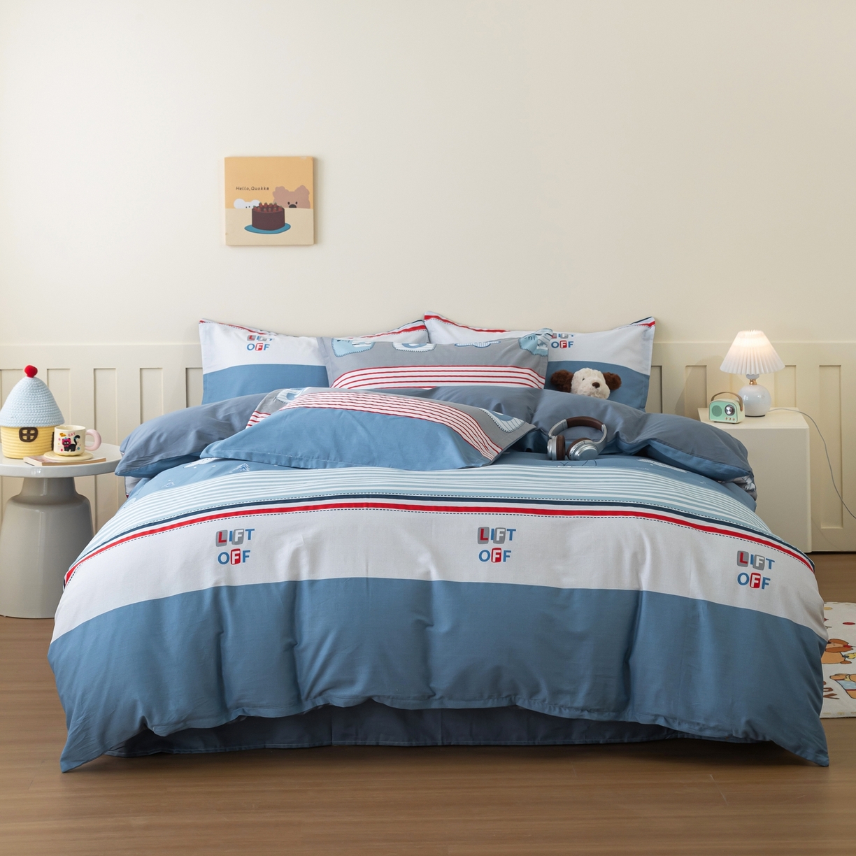 91家纺网 家纺一手货源 找家纺 （总）梦纤绒 2026新款全棉纯棉印花四件套