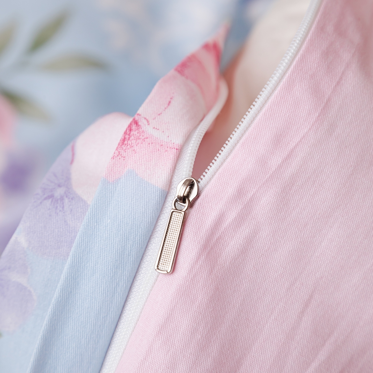 91家纺网 家纺一手货源 找家纺 梦纤绒 2026新款全棉纯棉印花四件套 花语