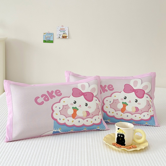 91家纺网 家纺一手货源 找家纺 （总）嗨生活 2026新款大版加密冰丝枕套儿童枕套幼儿园枕套单品枕套枕套单件